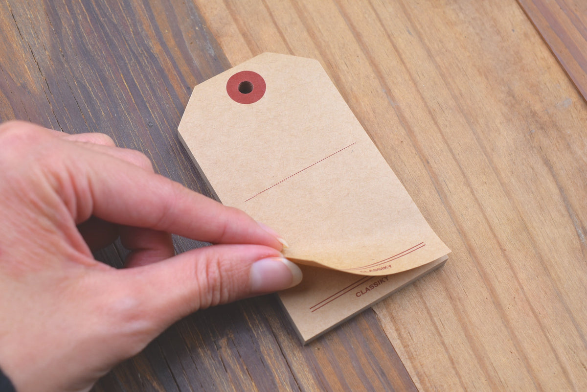 Luggage Tag Sticky Note