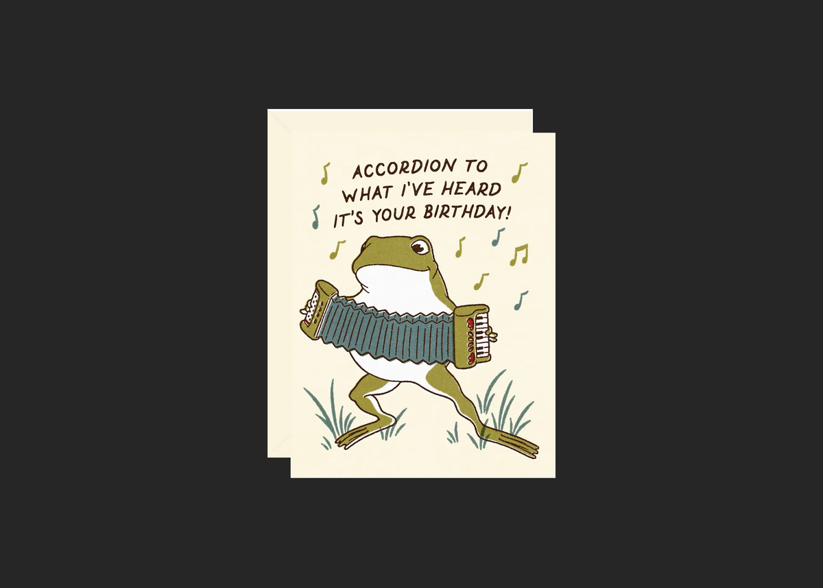 Accordian Frog