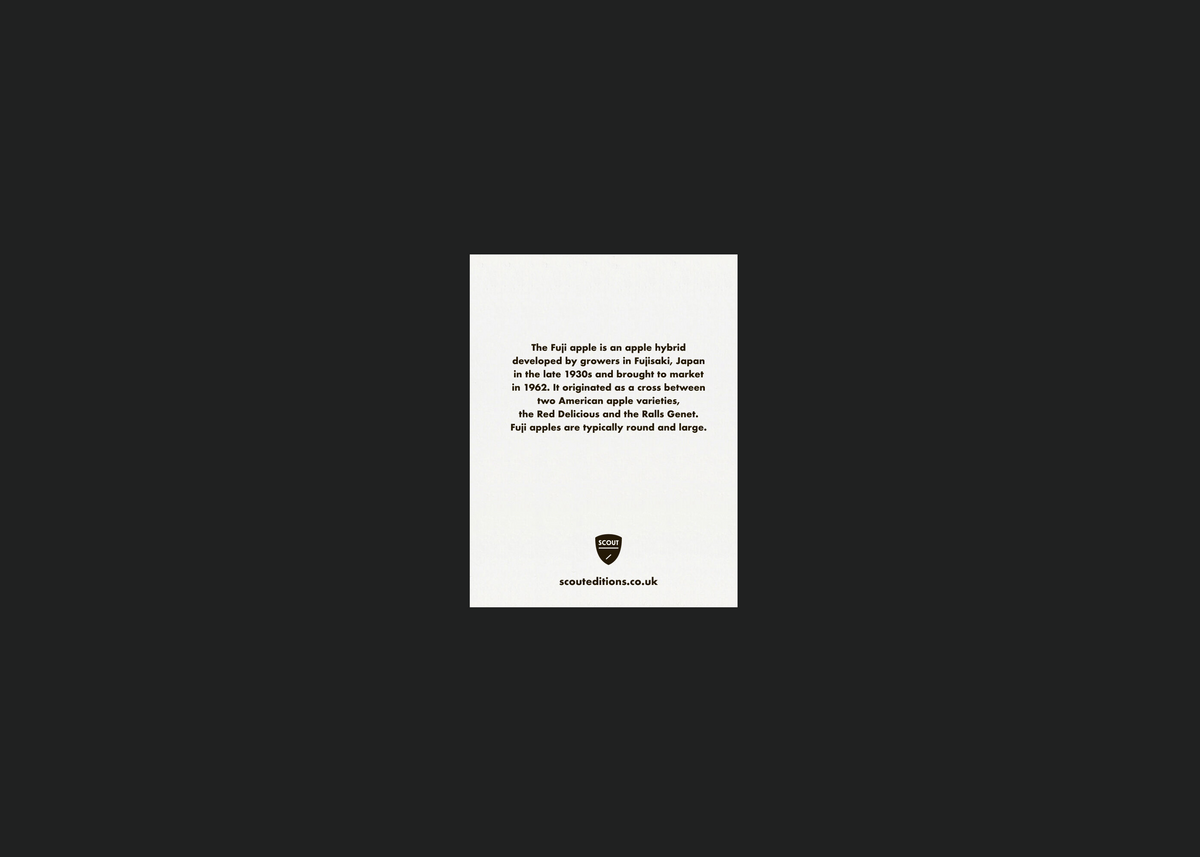 Fuji Apple Mini Card