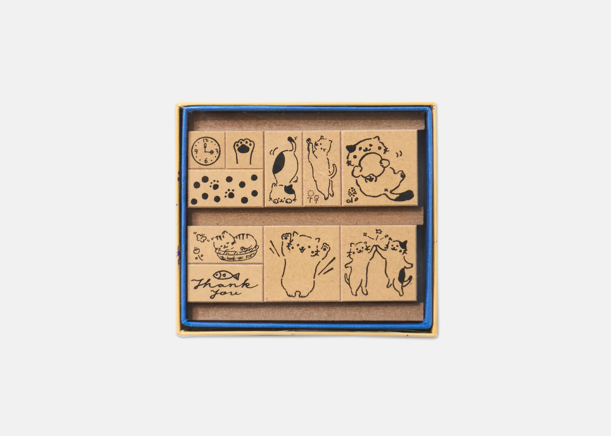 Stamp Set Box | Kittens