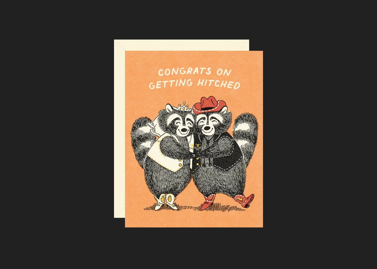 Raccoons Getting Hitched