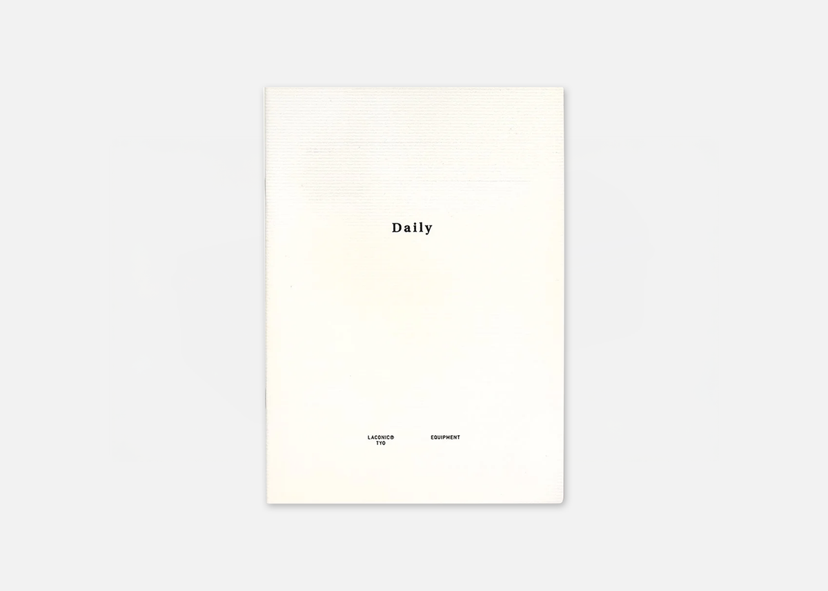 Laconic Style Daily Notebook