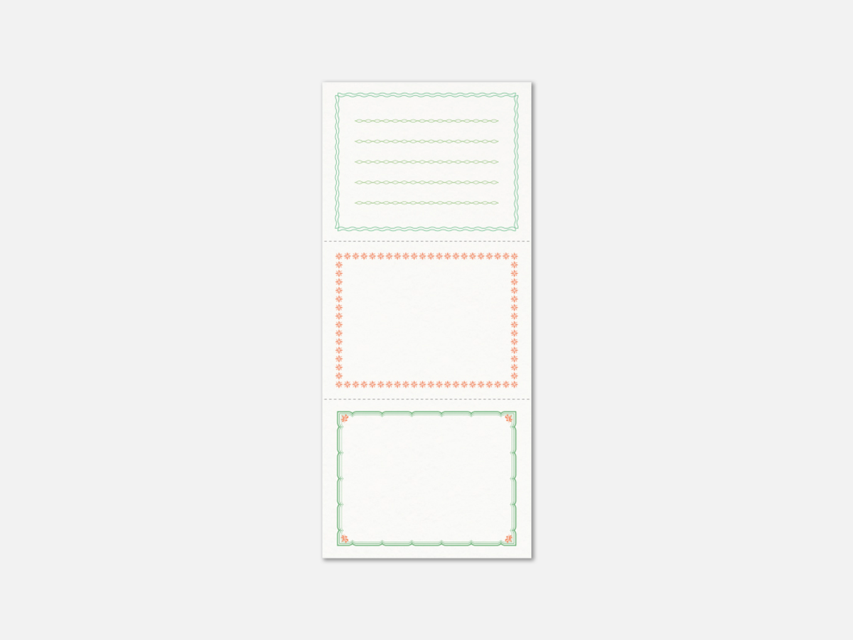 Nature Memo Pad | Floral