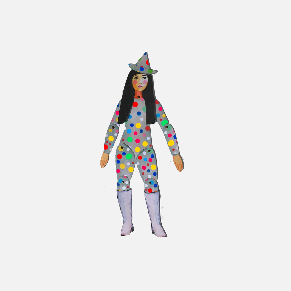 Yayoi Kusama DIY Puppet