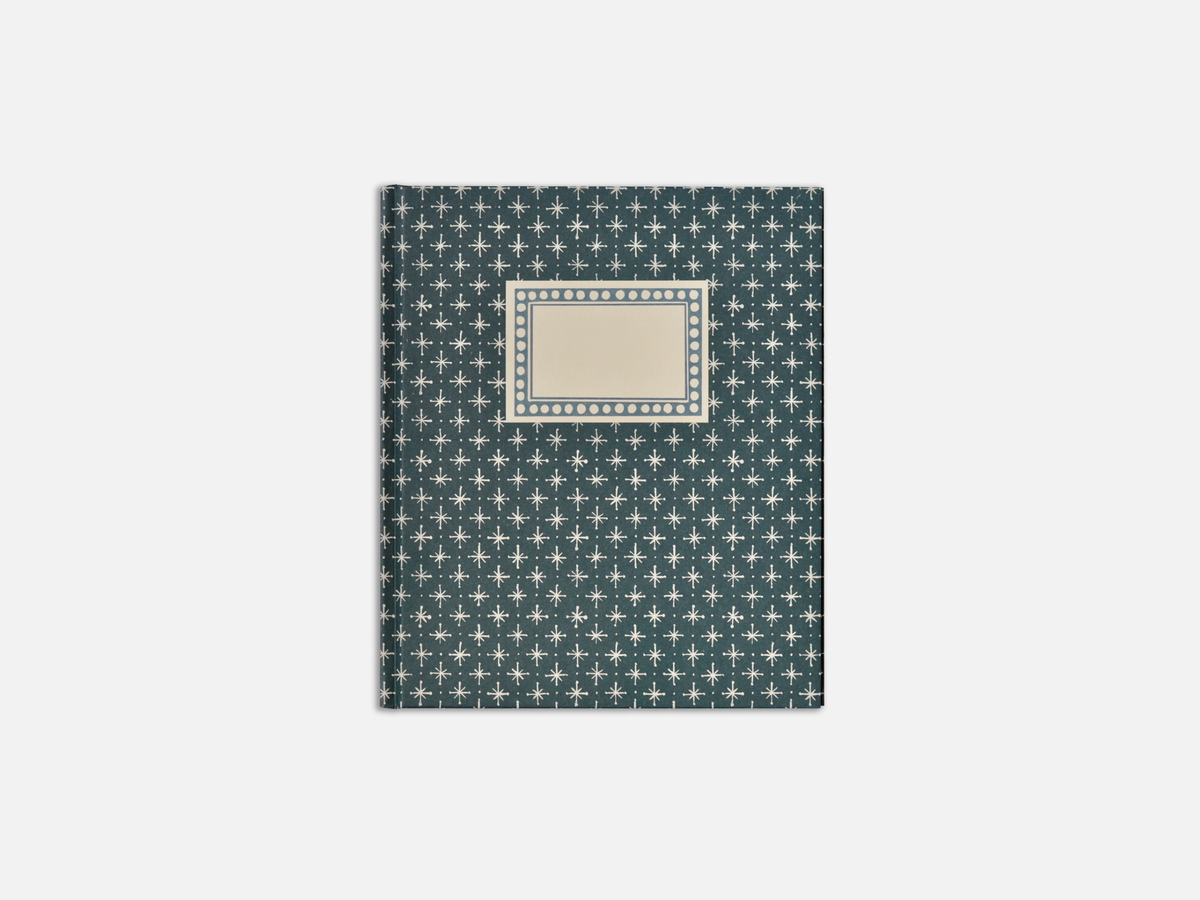 Large Hardback Notebook | Little Stars Blue