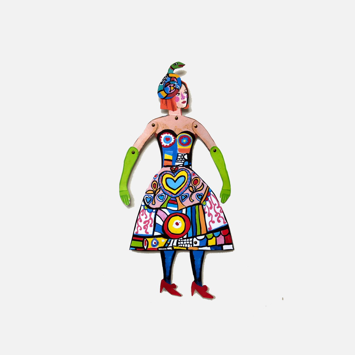 Niki de Saint Phalle DIY Puppet